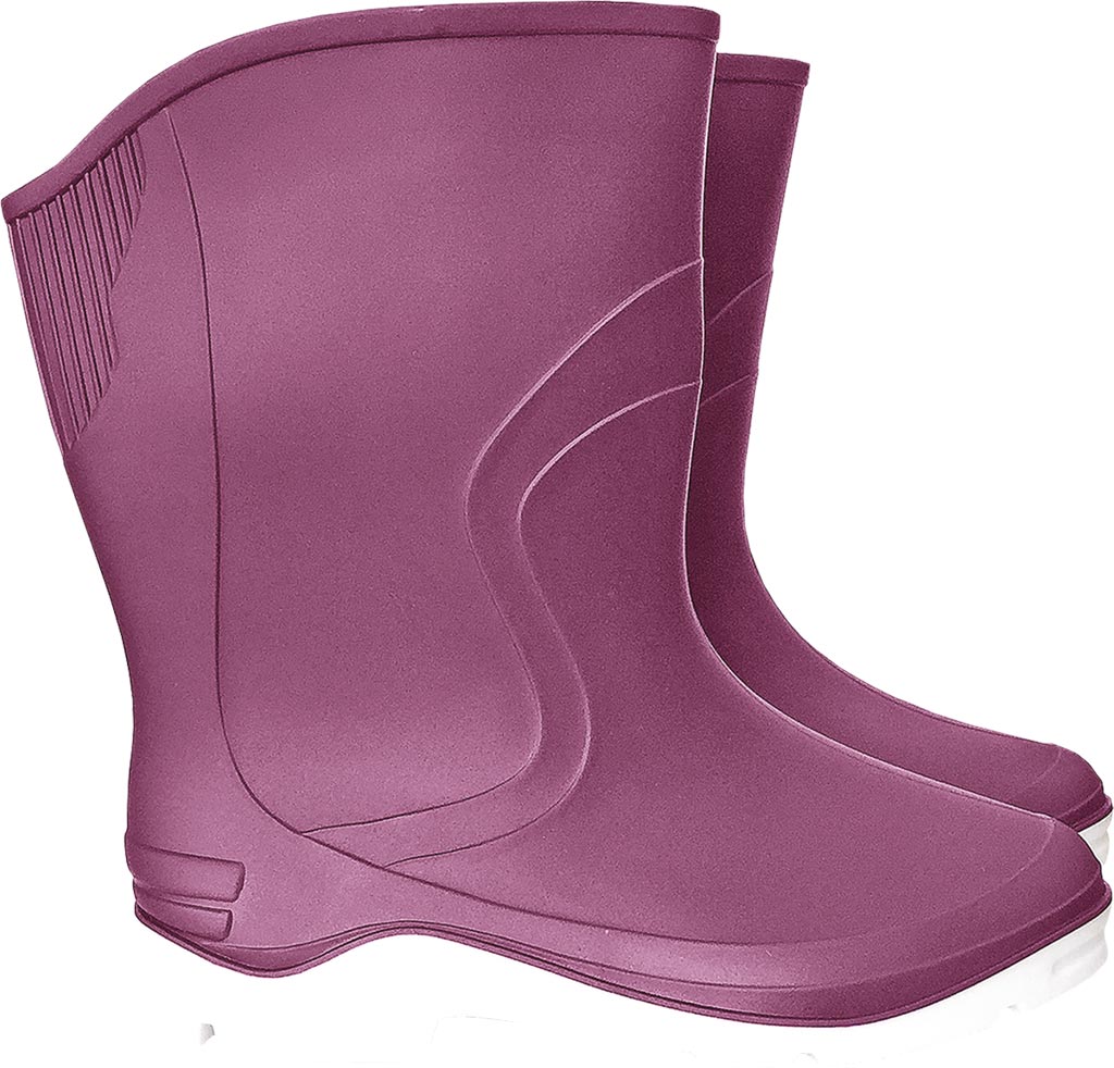 BUTY z PCV REIS purpurowe