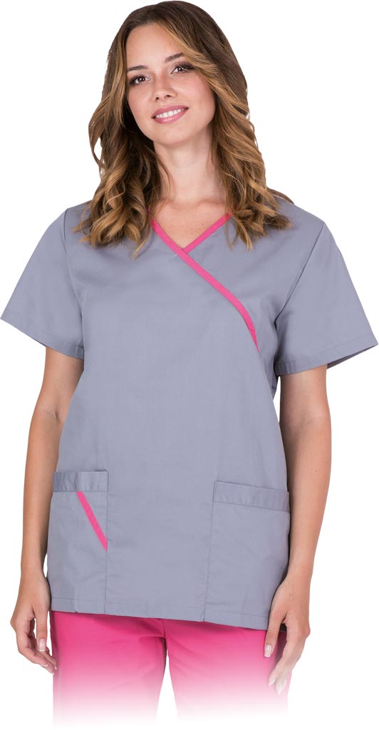 Bluza Ochronna REIS szaro-różowa