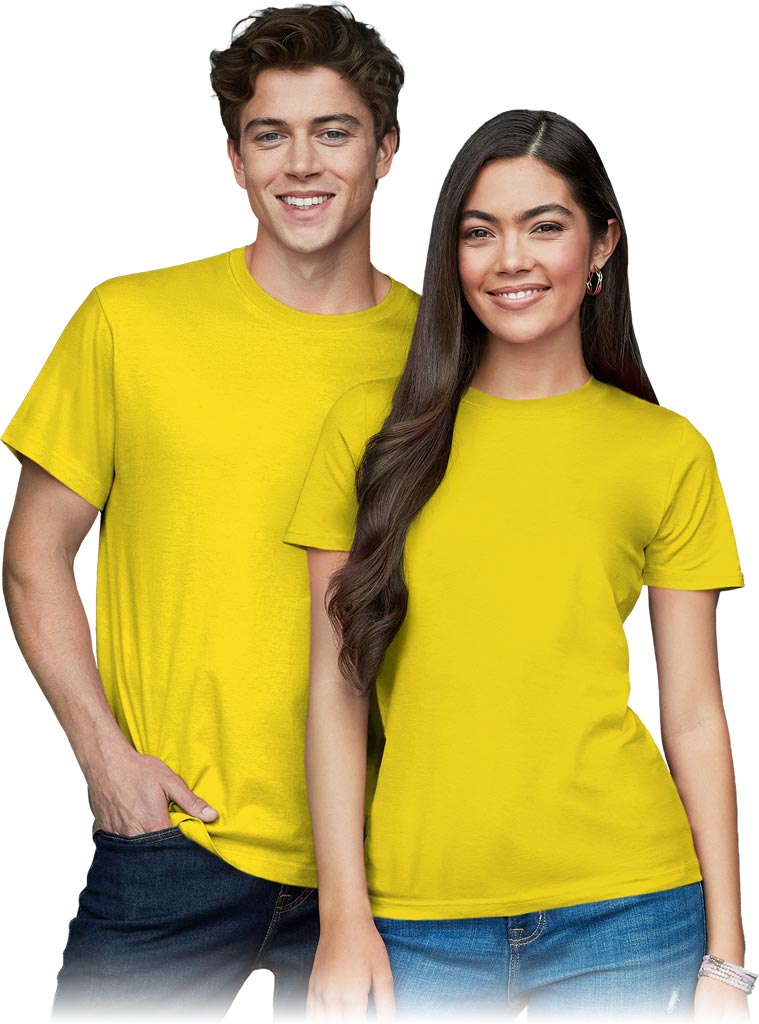 T-shirt Męski STEDMAN żółty