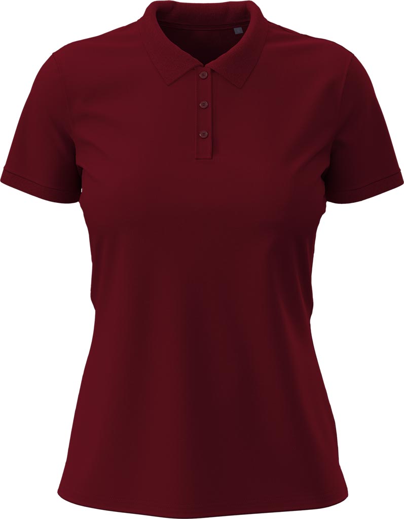 POLO Damskie STEDMAN bordeaux