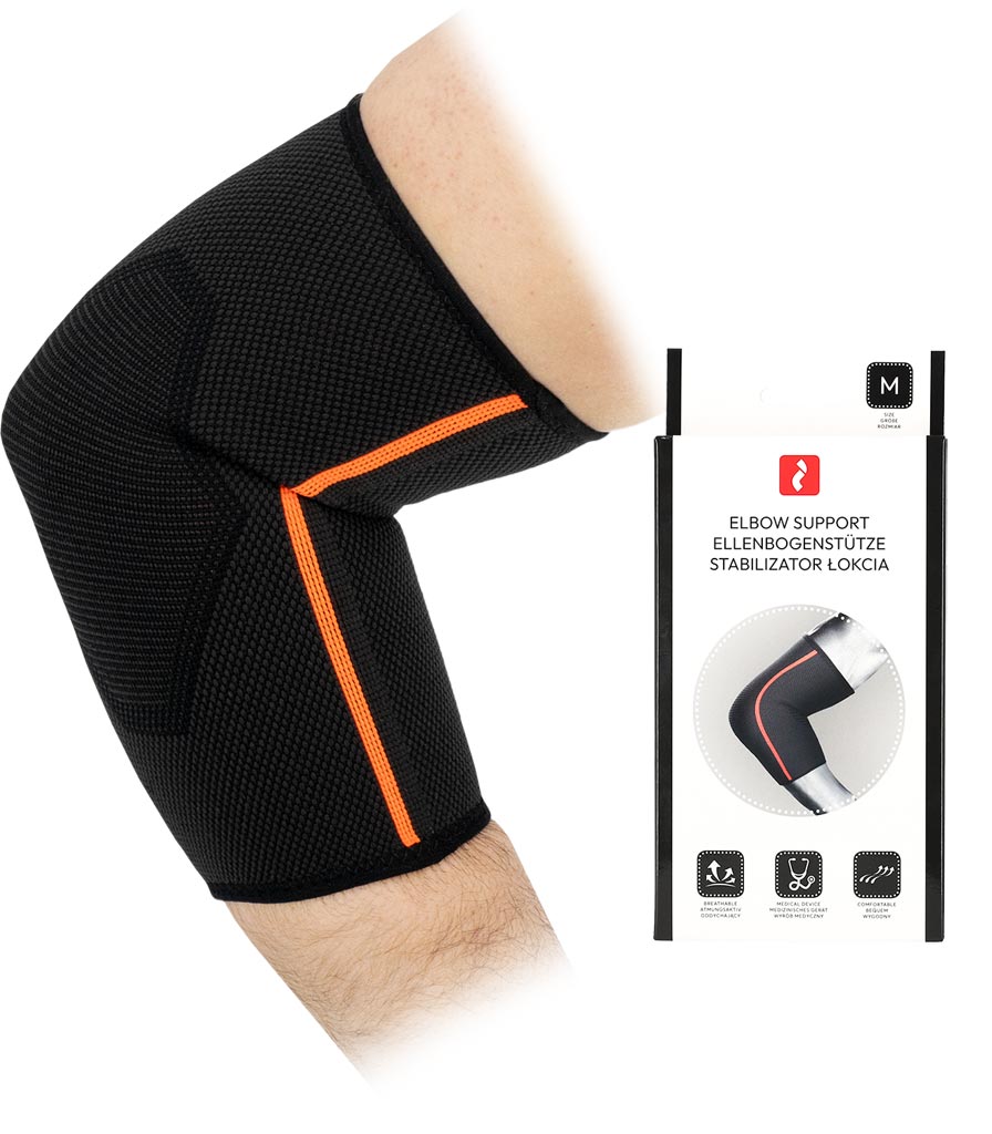Stabilizator Łokcia REIS czarny