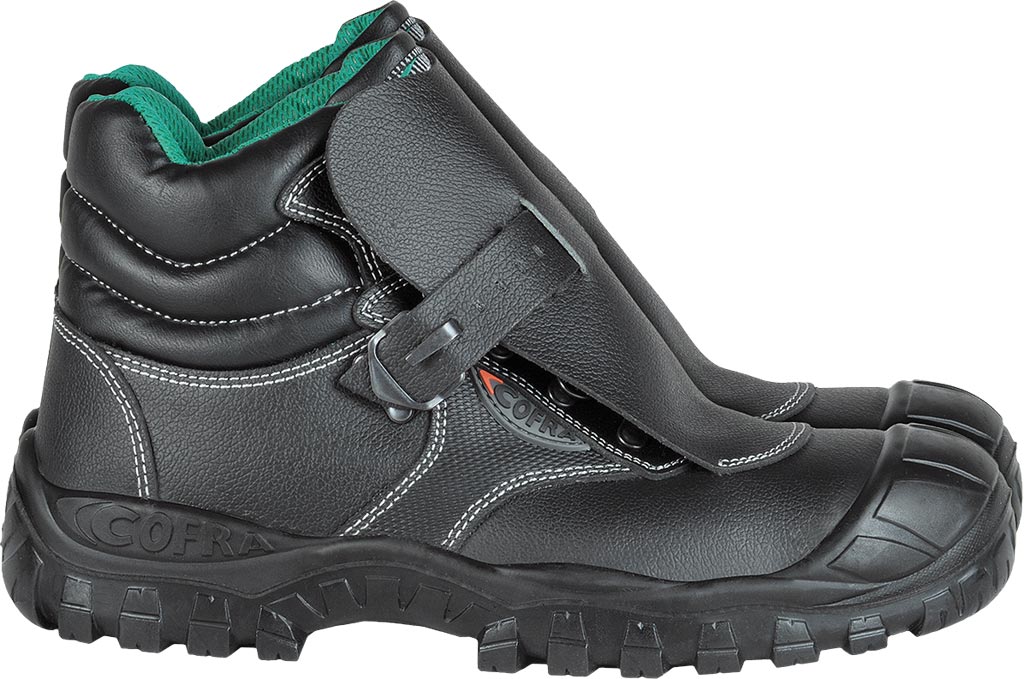 BUTY Bezpieczne COFRA czarno-zielone