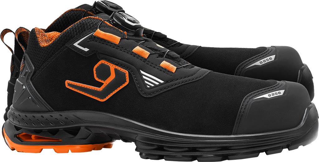 BUTY Bezpieczne PORTWEST czarno-pomarańczowe
