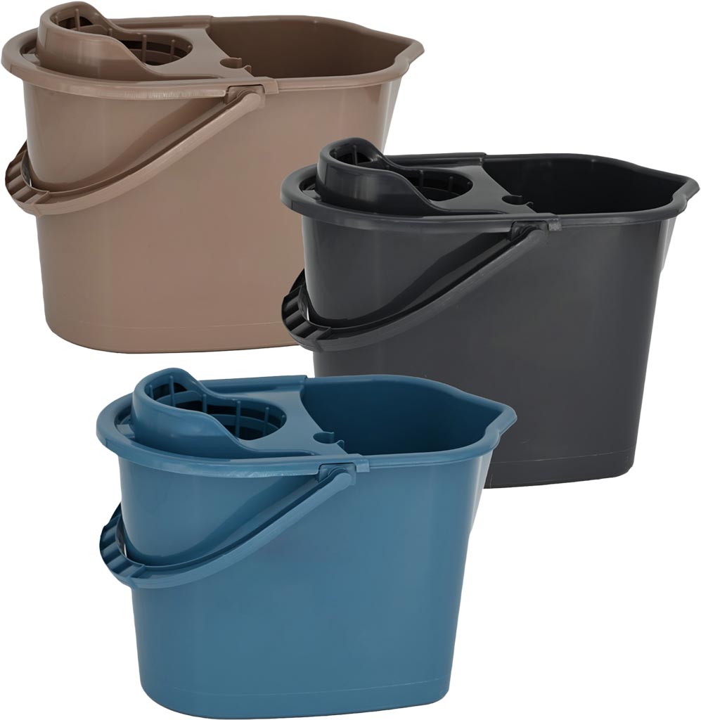 Wiadro Proste 10 L + Wyciskacz YORK mix-beneton