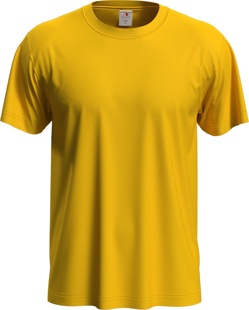 T-shirt STEDMAN słoneczny żółty