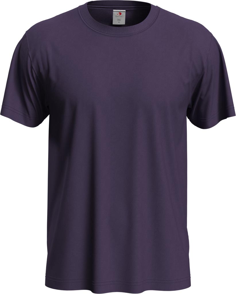 T-shirt STEDMAN jagodowy deep