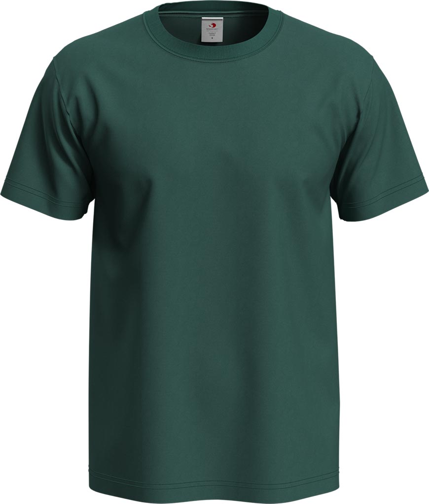 T-shirt Męski STEDMAN zielony butelkowy