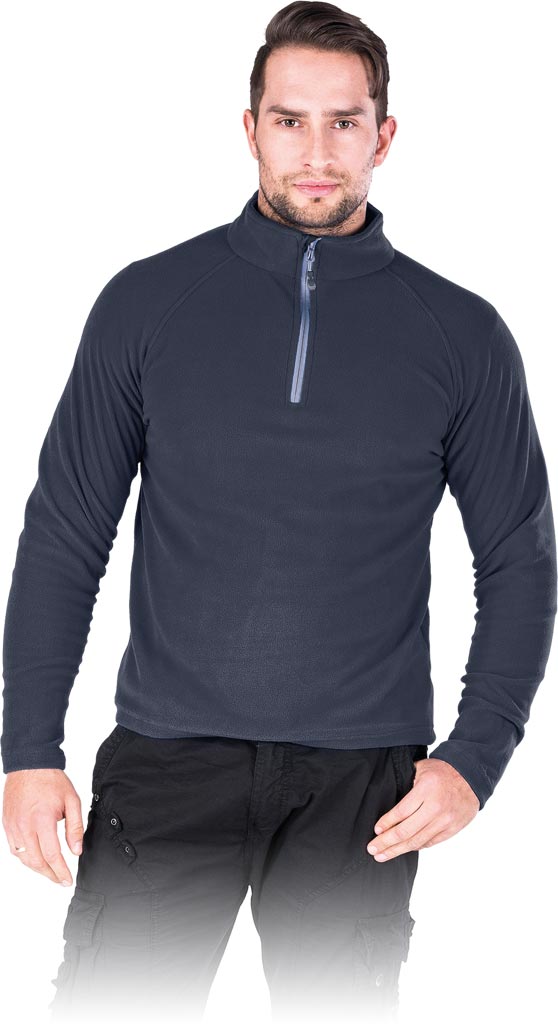 Bluza z Polaru Ochronna REIS granatowa