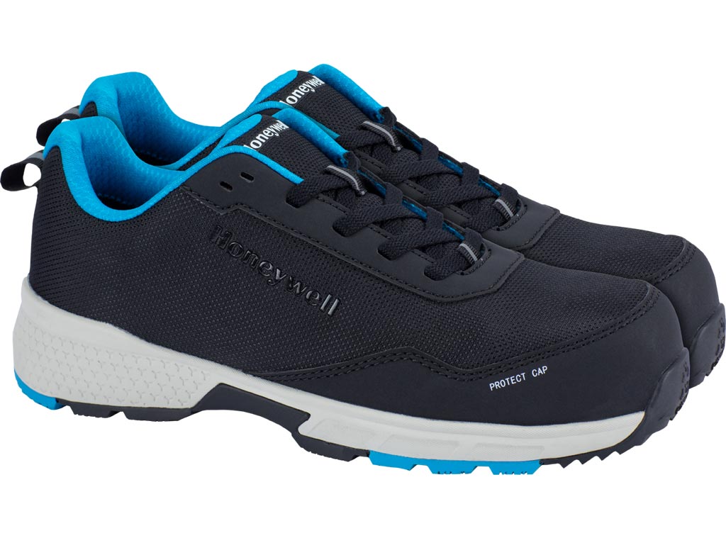 BUTY Bezpieczne HONEYWELL czarno-szaro-niebieskie