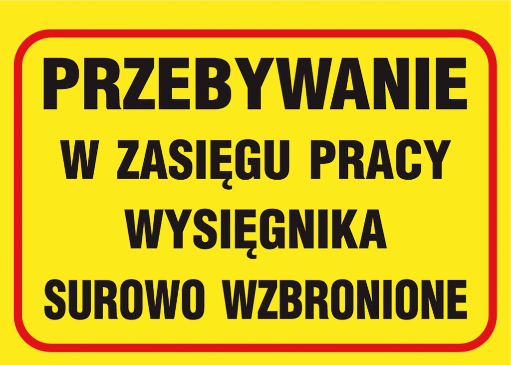 ZNAK Bezpieczeństwa ANRO