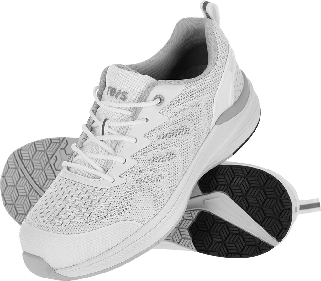 BUTY Bezpieczne REIS biało-szare