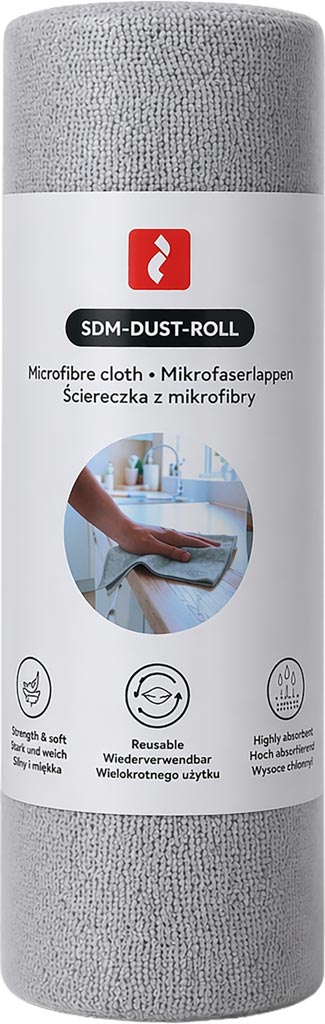 Ściereczka z Mikrofibry REIS jasnoszara