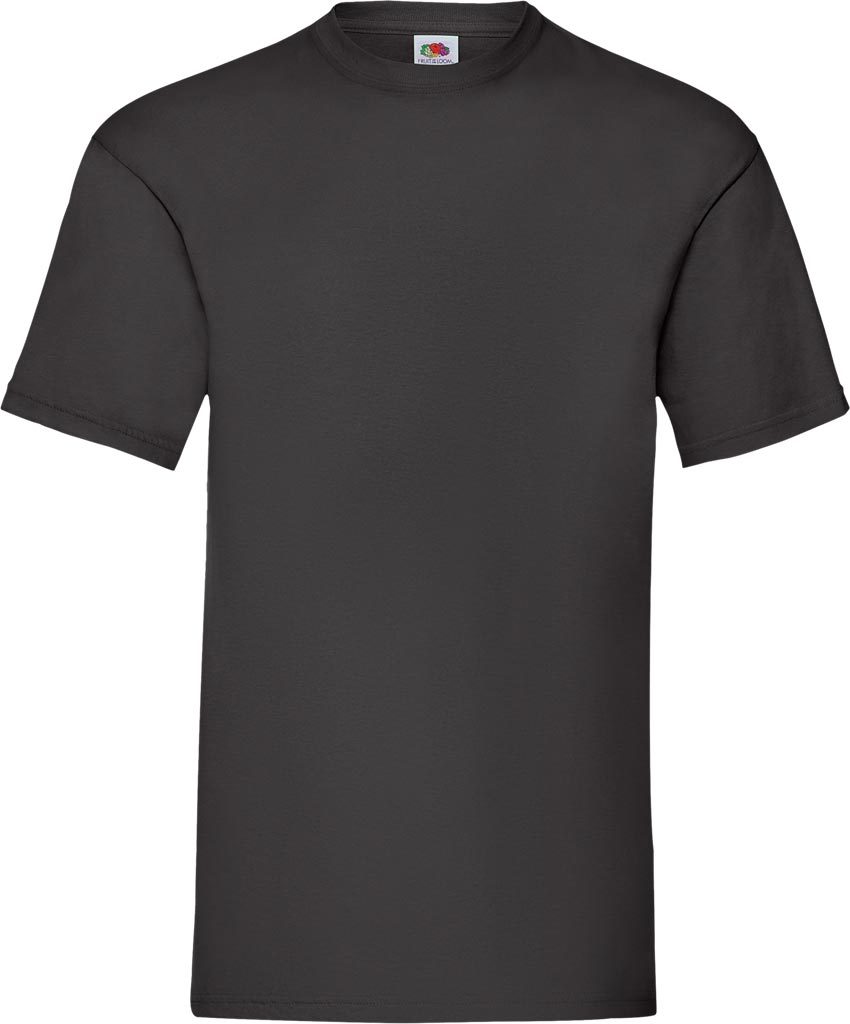 T-shirt FRUIT OF THE LOOM czarny