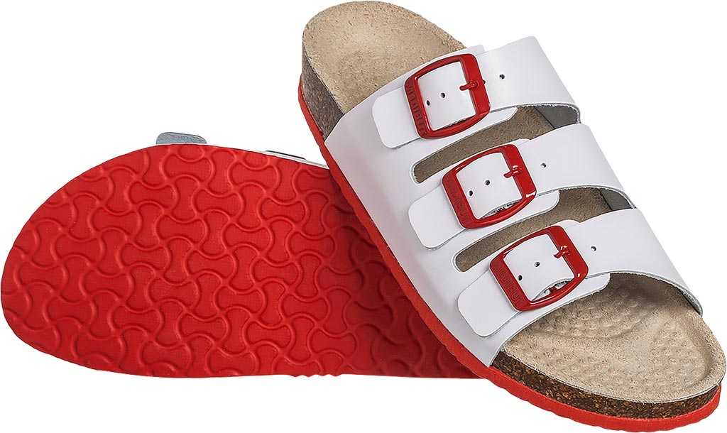 BUTY Zawodowe MEDIBUT biało-czerwone