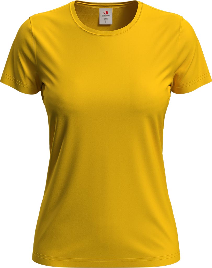 T-shirt Damski STEDMAN słoneczny żółty