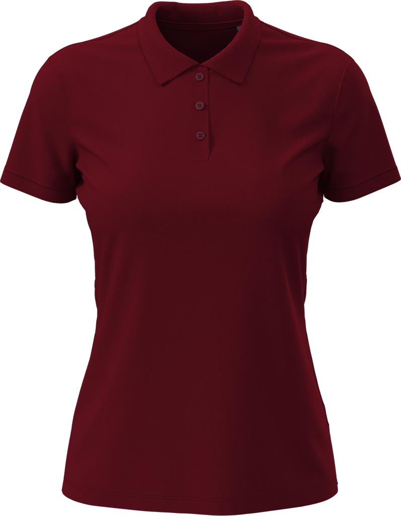 POLO Damskie STEDMAN bordeaux