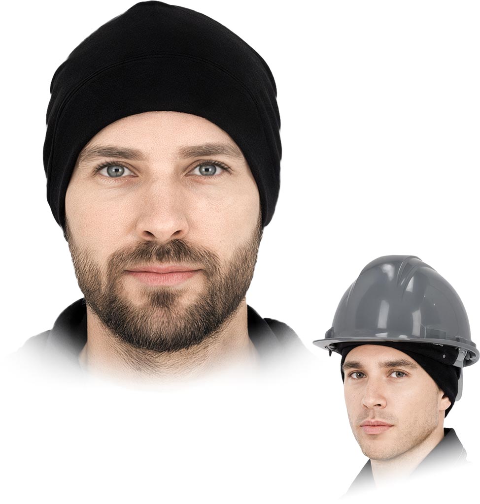Czapka Ochronna REIS czarna
