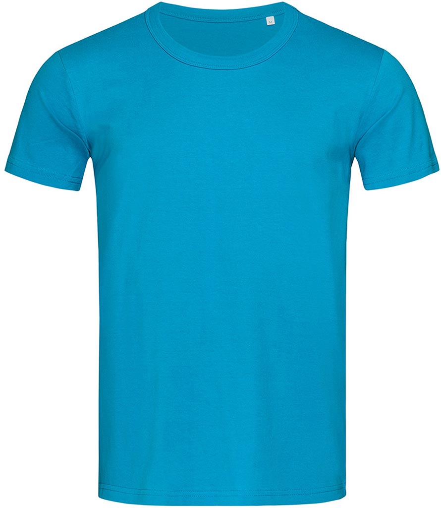 T-shirt Męski STEDMAN niebieski hawaii