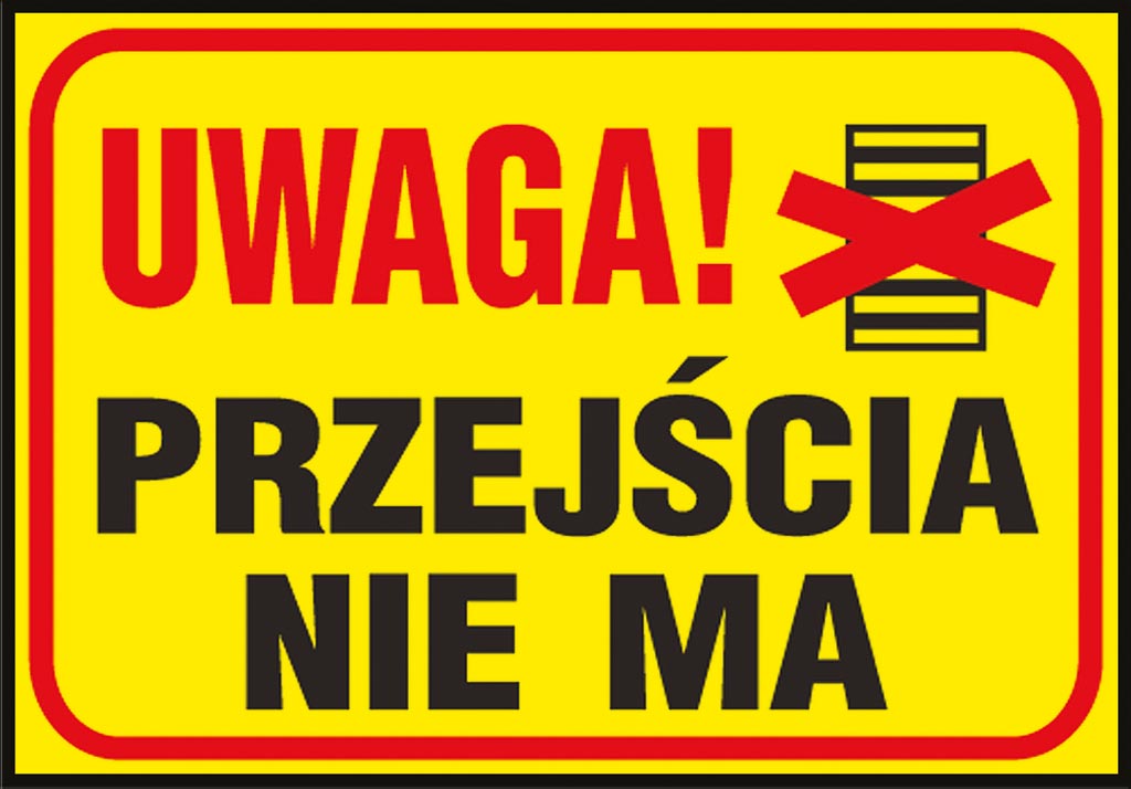 ZNAK Bezpieczeństwa ANRO
