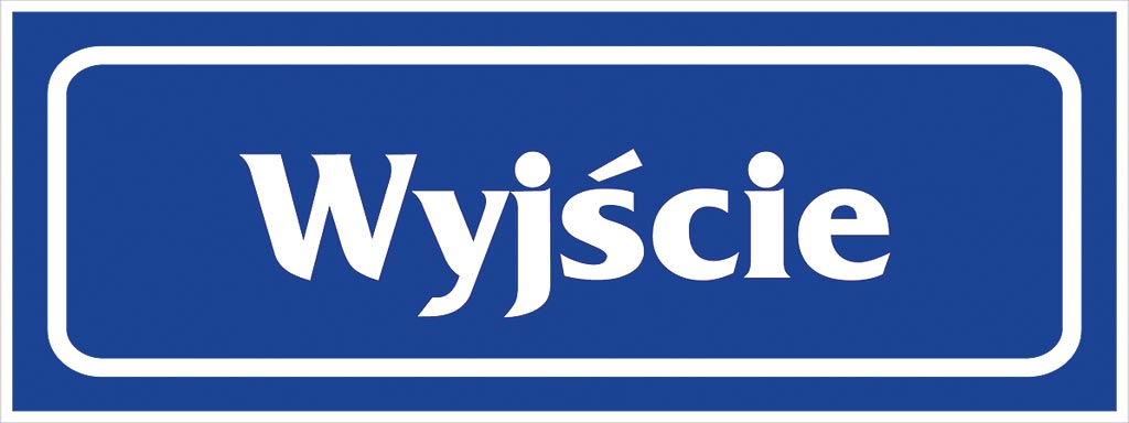 ZNAK Bezpieczeństwa ANRO
