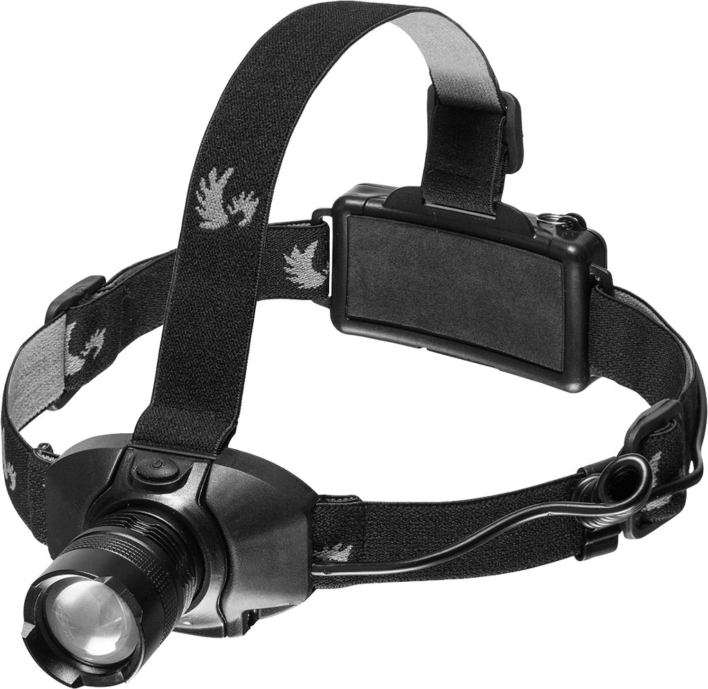Latarka Czołowa MACTRONIC czarna