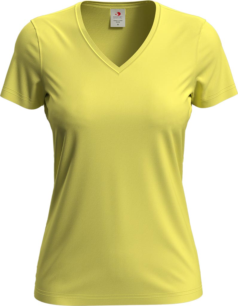 T-shirt Damski STEDMAN żółty