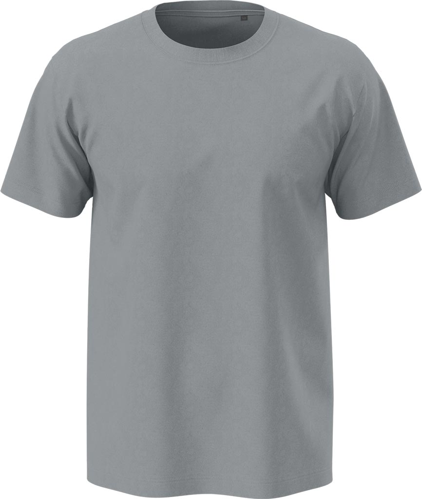 T-shirt Męski STEDMAN soft grey