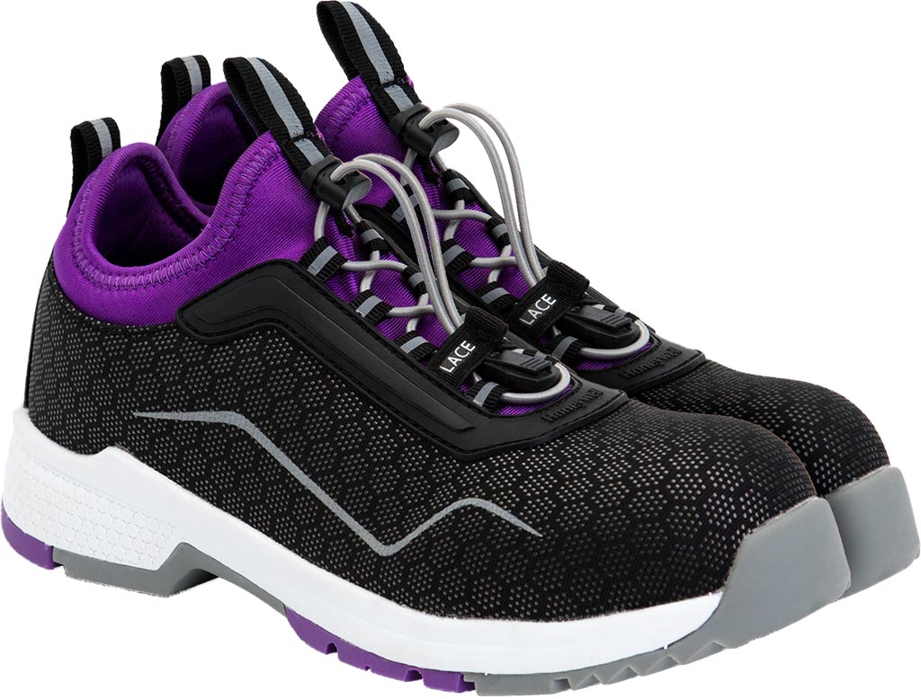 BUTY Bezpieczne HONEYWELL czarno-fioletowe