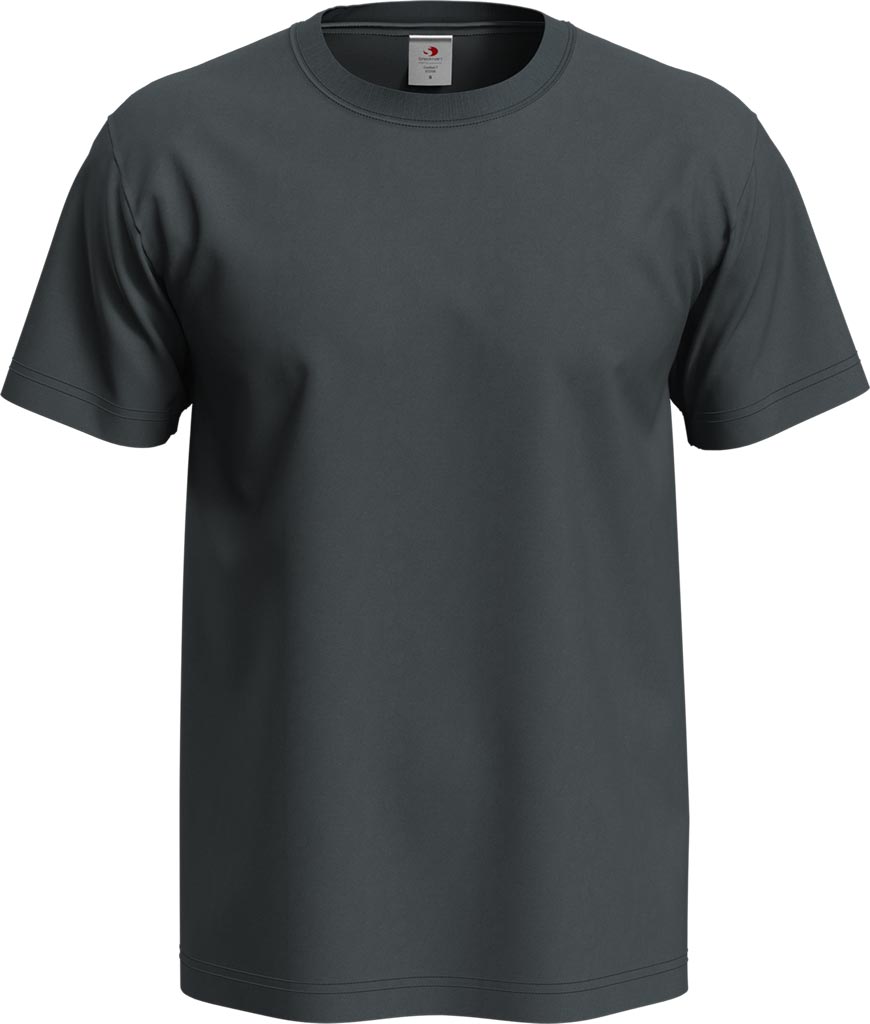 T-shirt Męski STEDMAN real grey