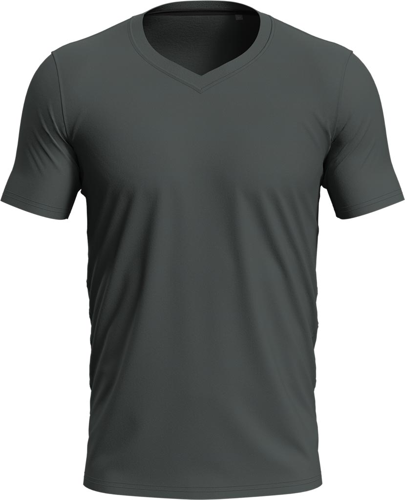 T-shirt Męski STEDMAN szary slate