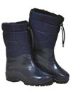 BUTY Ocieplane FAGUM-STOMIL czarno-granatowe damskie