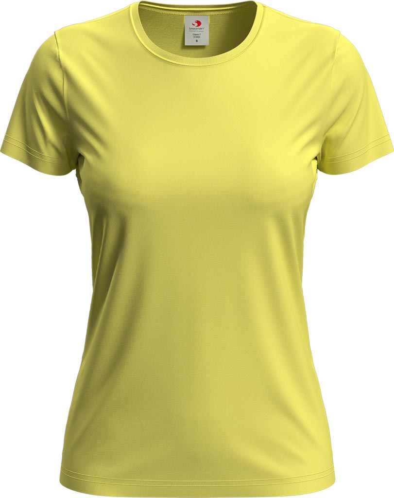 T-shirt Damski STEDMAN żółty