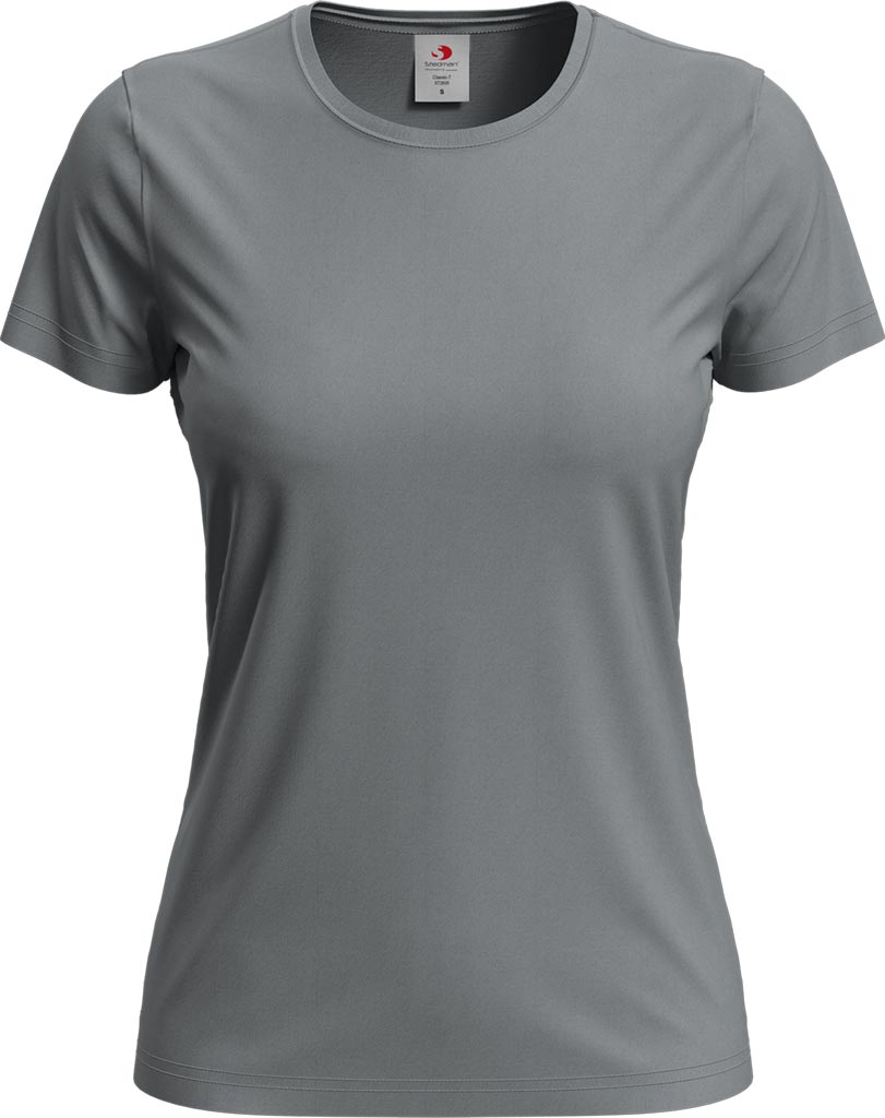 T-shirt Damski STEDMAN soft grey