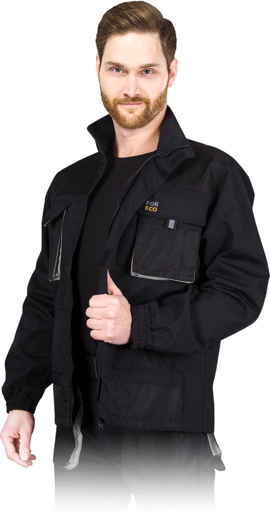 Bluza Ochronna REIS czarno-jasnoszara