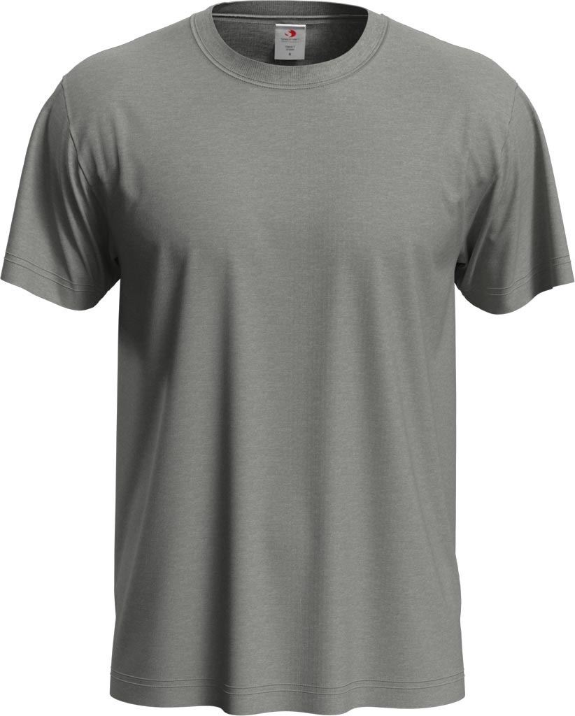 T-shirt STEDMAN szary heather