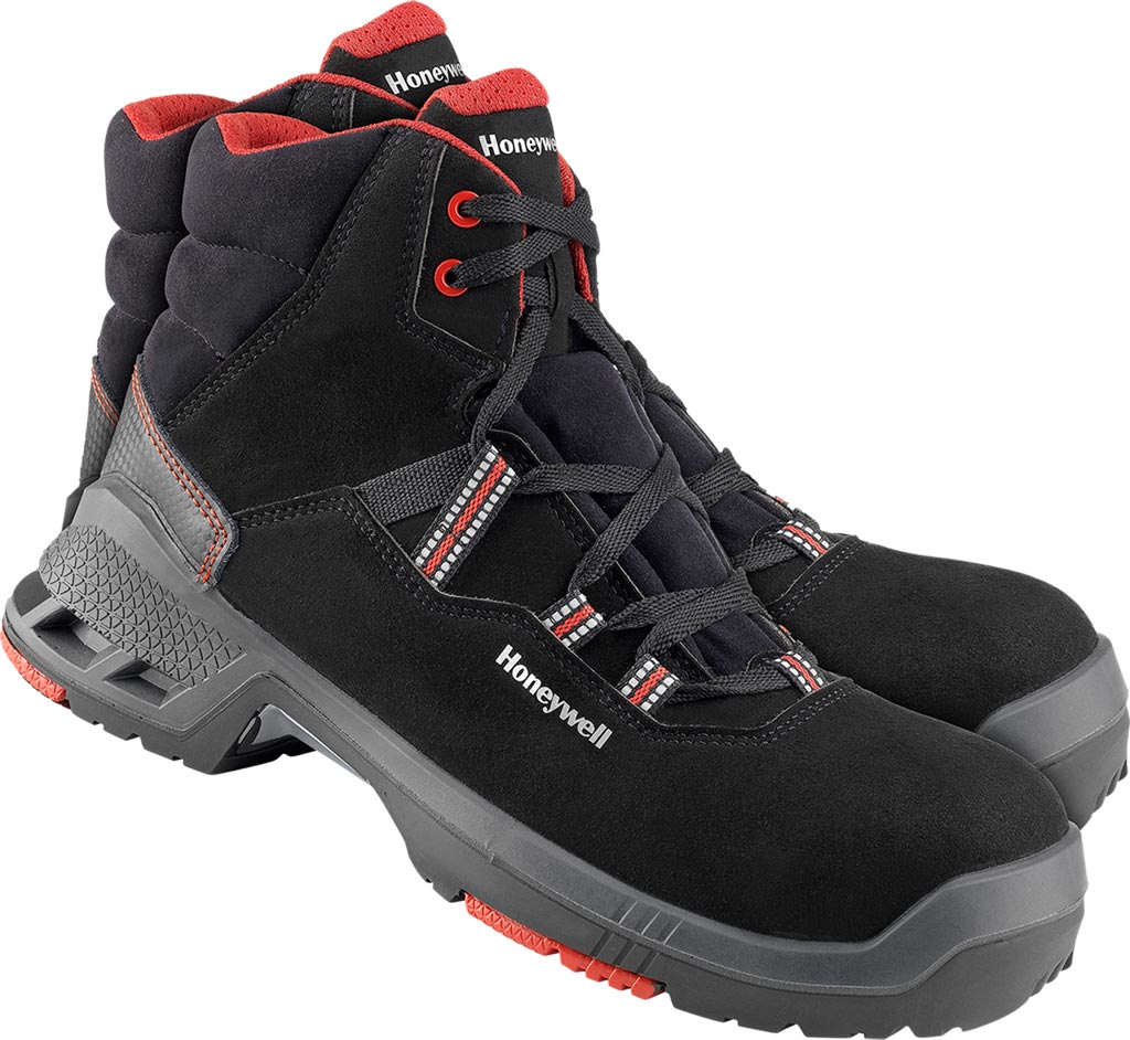 BUTY Bezpieczne HONEYWELL czarno-czerwone