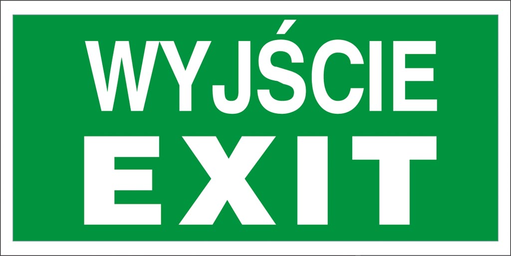 ZNAK Bezpieczeństwa ANRO