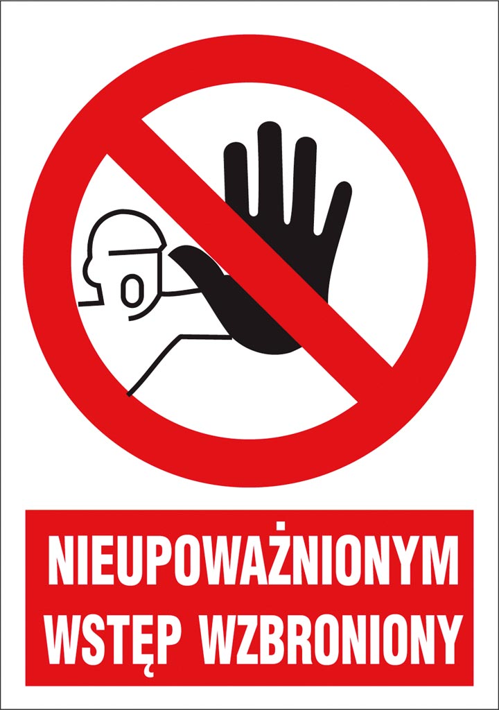 ZNAK Bezpieczeństwa ANRO