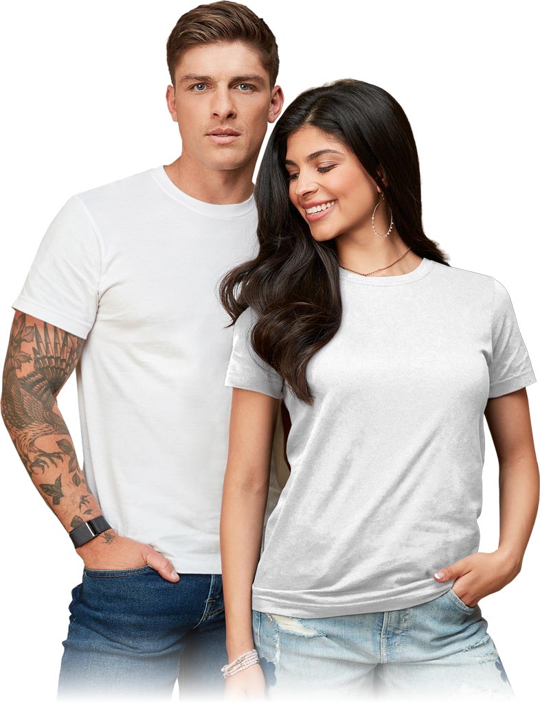 T-shirt STEDMAN biały