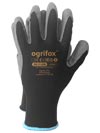 Rękawice Ochronne Ox.11.558 Lateks OGRIFOX czarno-szare damskie