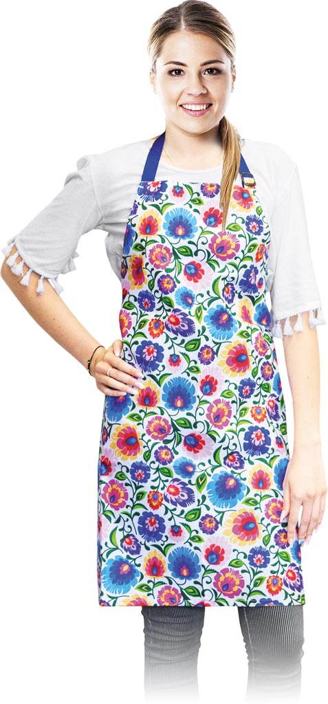 Fartuch REIS multicolor-biały