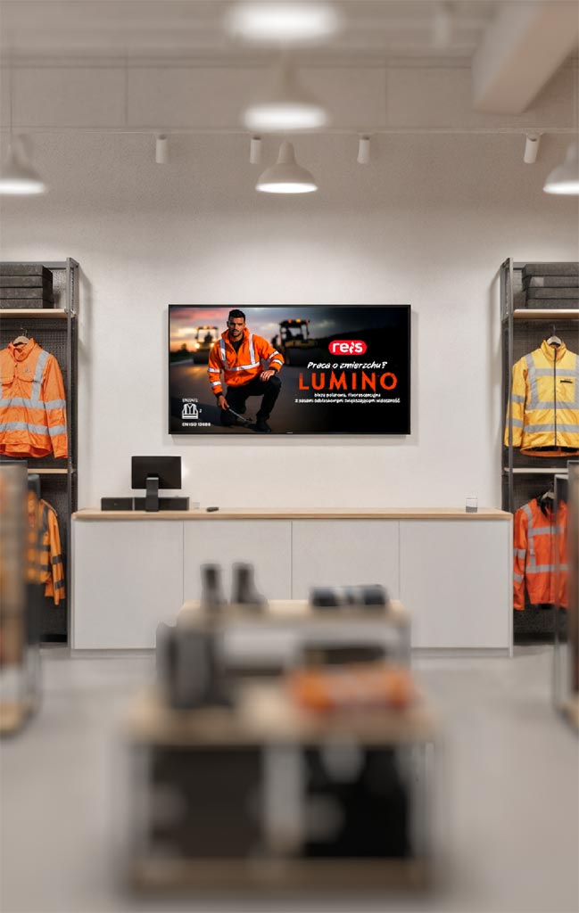 Horizontal Advertising Totem