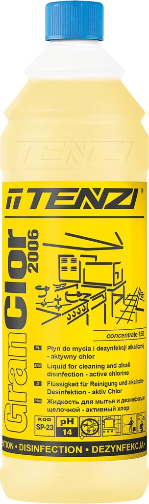 Preparat Dezynfekcyjno-myjący 8% VAT TENZI