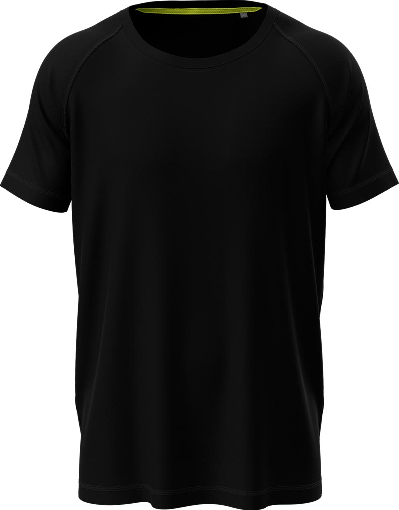 T-shirt Męski STEDMAN czarny