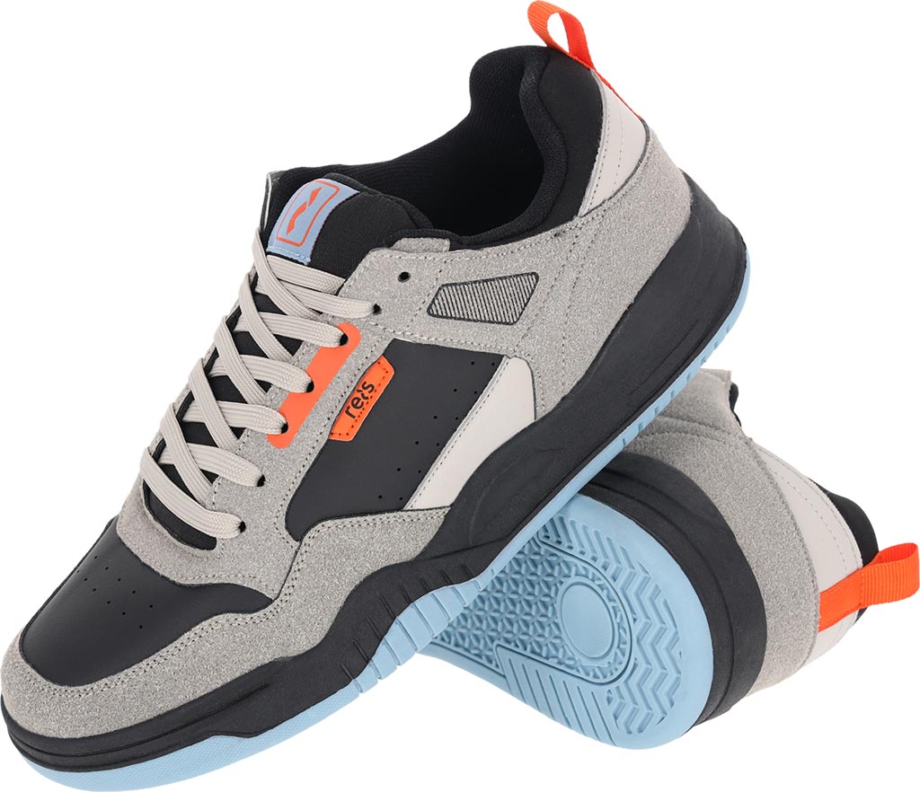 BUTY Sportowe REIS szaro-czarne