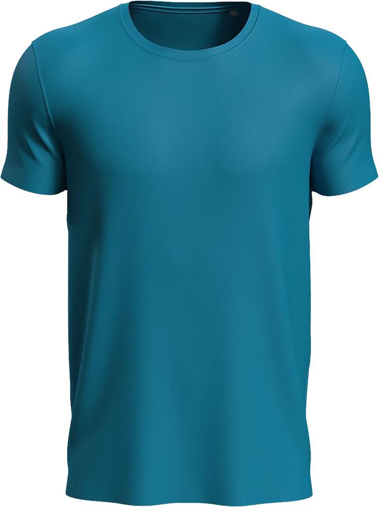 T-shirt Męski STEDMAN niebieski hawaii
