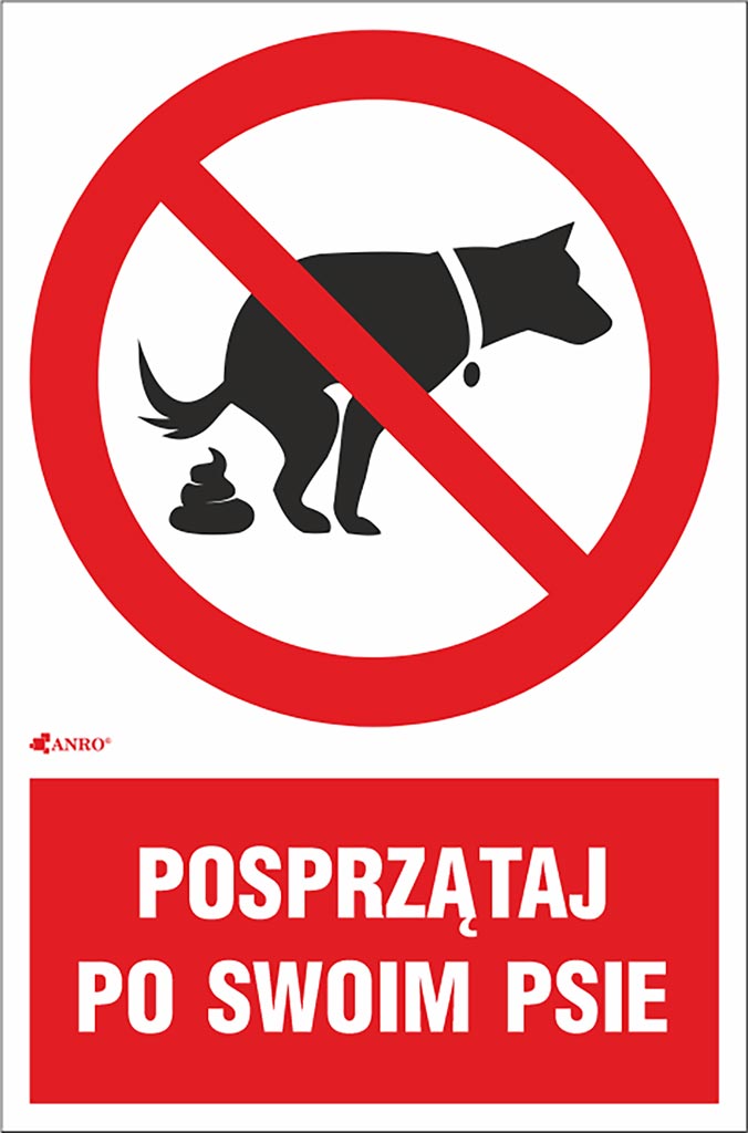ZNAK Bezpieczeństwa ANRO