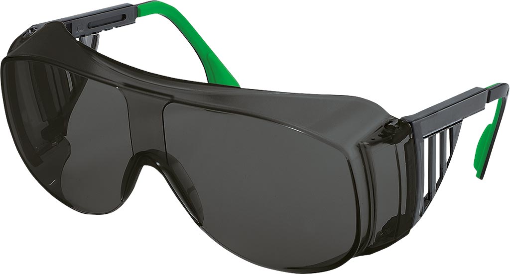 Okulary Spawalnicze UVEX czarno-zielony, filtr spawalnicze 5