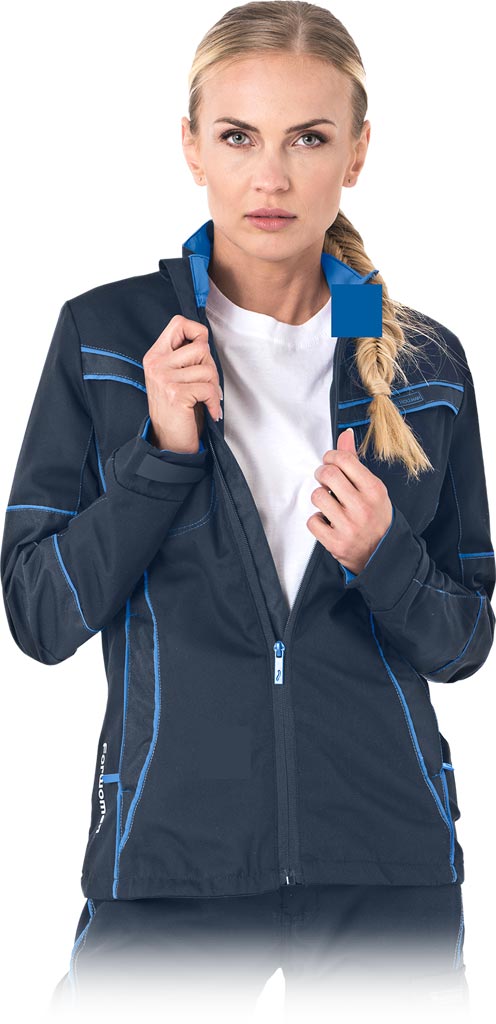 Bluza Ochronna L.HOLLMAN granatowo-niebieska