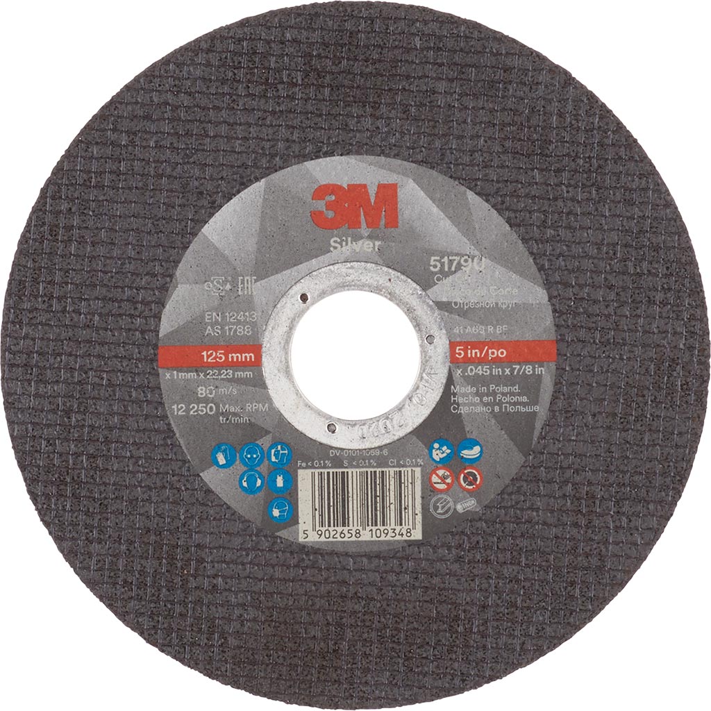 Silver Cut-off Wheel 3M